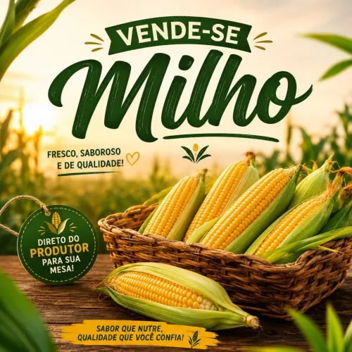 Vende se milho 