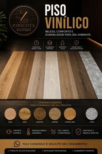 PISO VINÍLICO INSTALADO