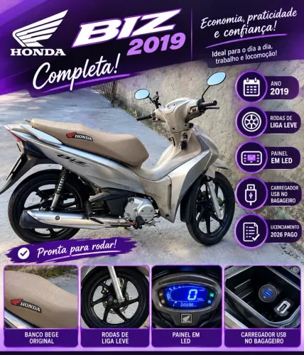 Biz 125 completa