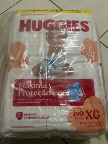 Fraldas Huggies Xg