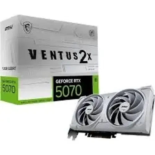 VGA RTX5070 12GB MSI Ventus 2X Oc Edi White