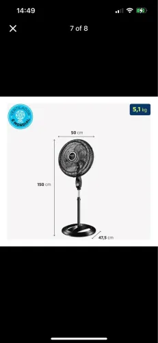 Ventilador Mondial 140w lacrado 