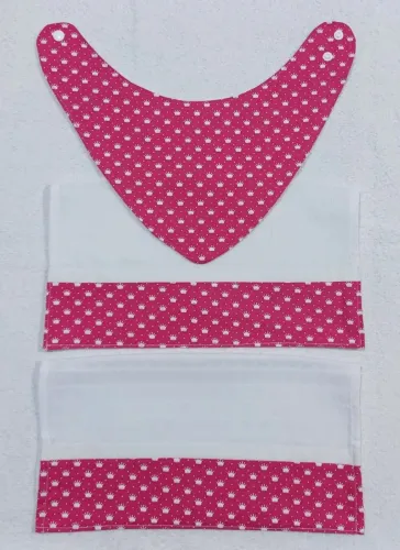 Kit Babador Bandana + Fralda de Boca