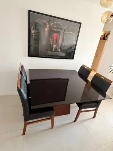 Conjunto Mesa + 4 Cadeiras
