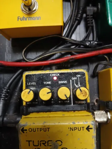Pedal turbo overdriver boss usado mais funcionando perfeitamente