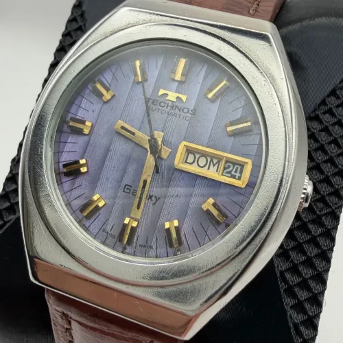 Relógio Technos Galaxy Automático suíço anos 70