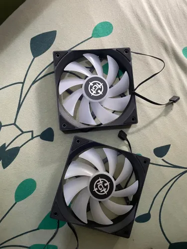 Kit com fans e cooler 