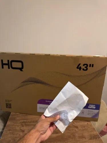 Tv Smart HQ 43 Polegadas- Nova 1 ano de garantia 