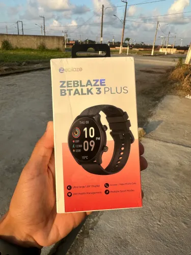 ZEBLAZE BTALK 3 PLUS!! LACRADO!! PROMOÇÃO!!