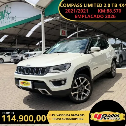 Jeep Compass Limited 2.0 4X2 Flex 16V Aut. 2021