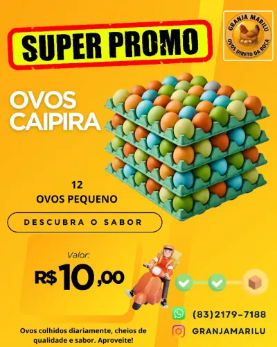 Ovos de galinha