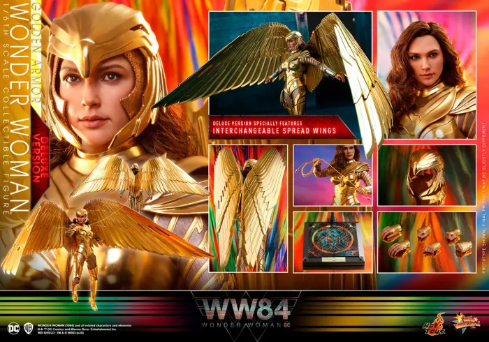 Mulher maravilha Golden armor deluxe na parda!