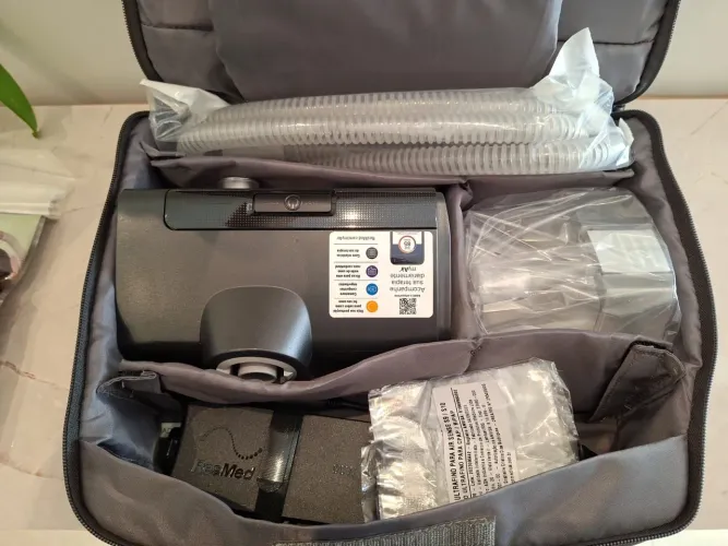 Kit CPAP AirSense 10 com Umidificador e Máscara nasal AirFit N30i - Complet