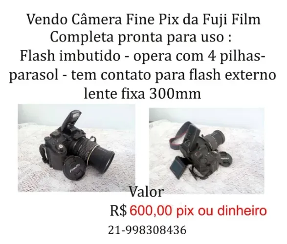 Câmera Fotográfica semi profissional