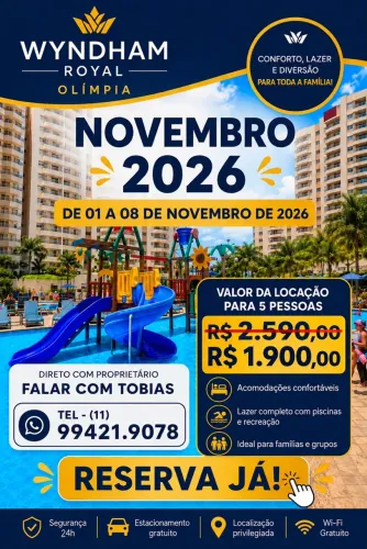Feriado em Olímpia thermas laranjais