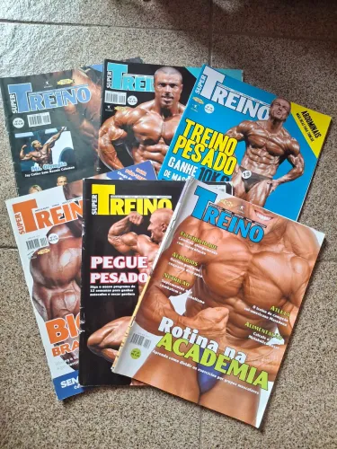 Coleção Revista Super Treino - 6 Edições
