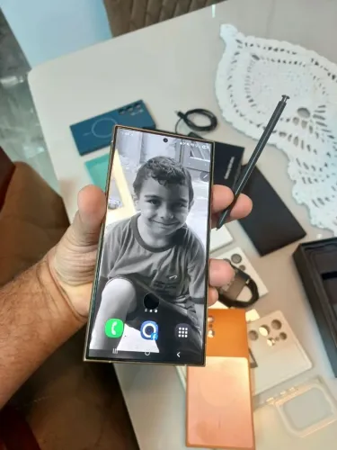 S24 ultra impecável 12 de ram 512 gigas todo original caixa nota fiscal célular impecável