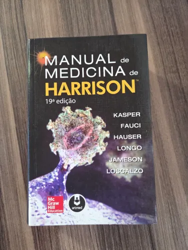 Manual de Medicina de Harrison 19ª edição | Excelente estado