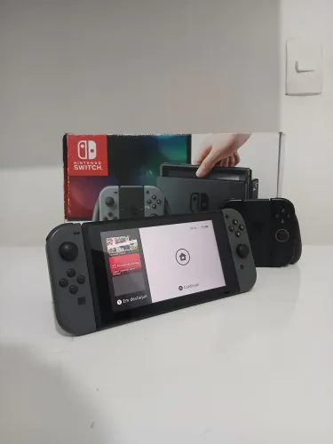 Nintendo Switch Desbloqueado Novo + 12 meses de Garantia