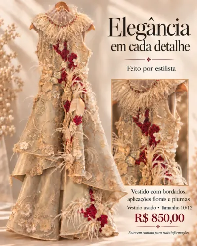 Vestido de gala