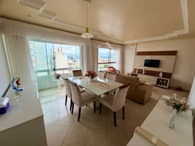 Apartamento com Vista Mar na Praça Igaratinga  Pituba | 105 m² | 3 Quartos | 2 Vagas