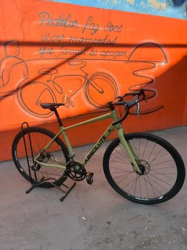 BICICLETA ABSOLUTE ALL ROAD COR VERDE 