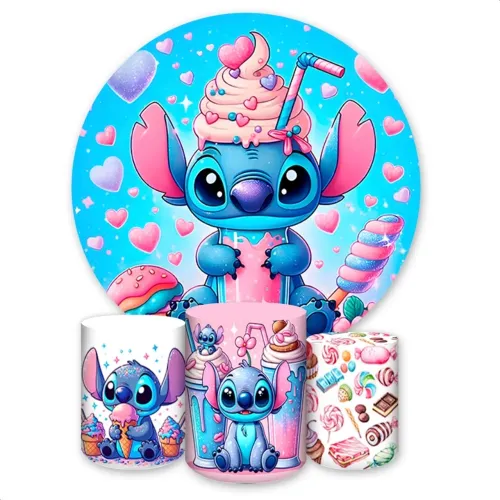 Capas de Cilindro - Stitch