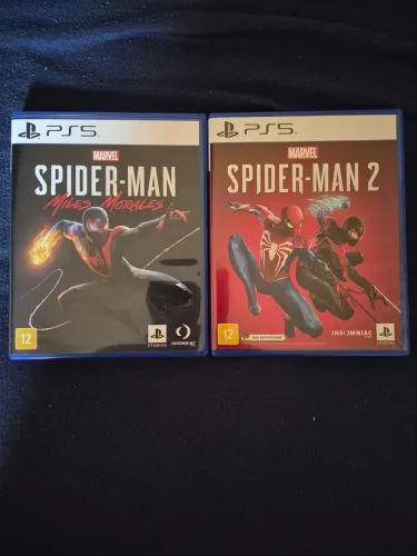 Spider man ps5 kit 2 jogos