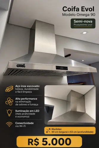 Coifa Evol Ômega 90