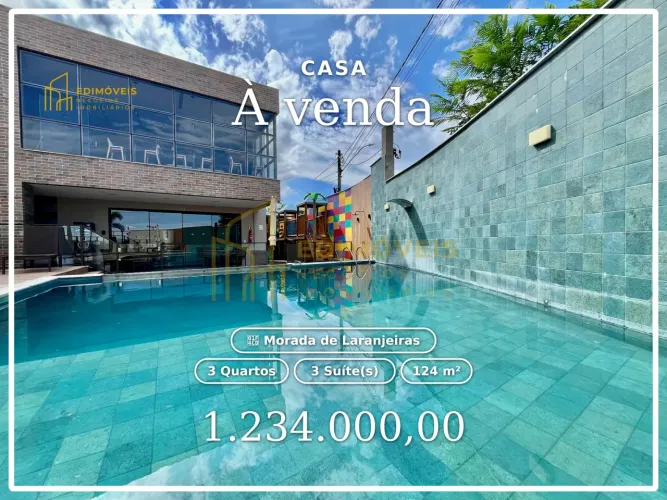 Oportunidade em Morada de Laranjeiras - Casa com 3 suítes e design contemporâneo!
