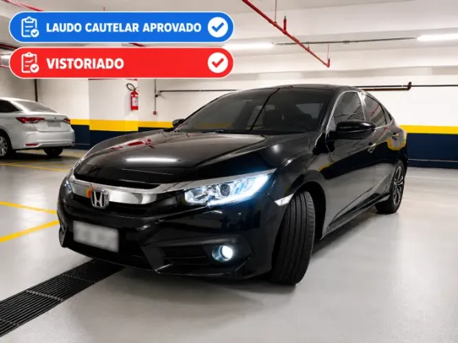 Honda Civic Sedan EXL 2.0 Flex 16V Aut.4p 2019