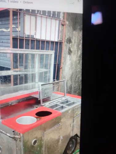 Carrinho de cachorro quente grande