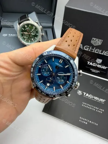 Relógio Tag Heuer 44mm + Caixa Tag Heuer