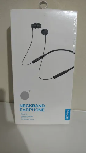 Fone de ouvido Lenovo HE05 lacrado