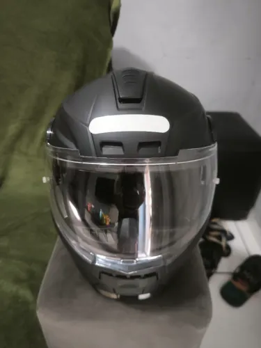 Capacete escamoteável ls2 scoop preto fosco Ff902 tam. 60