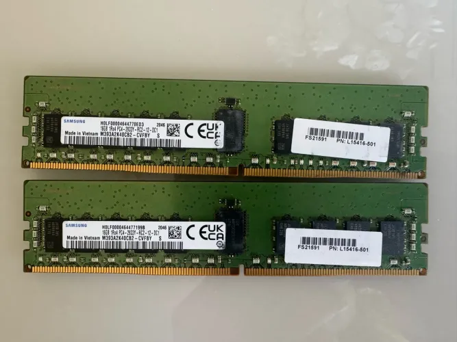 Memória 32gb - DDR4 - ecc para servidores