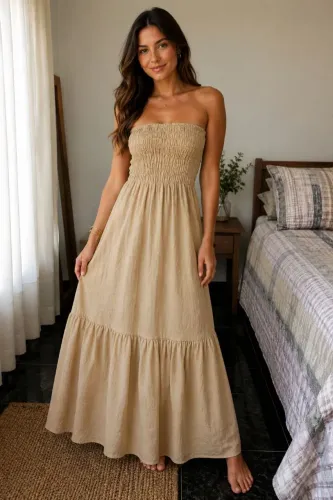 Vestido longo novo