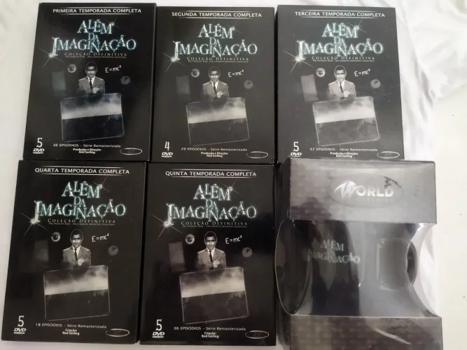 Box Dvd Além da Imaginação - A Série Clássica Completa + Caneca da Série