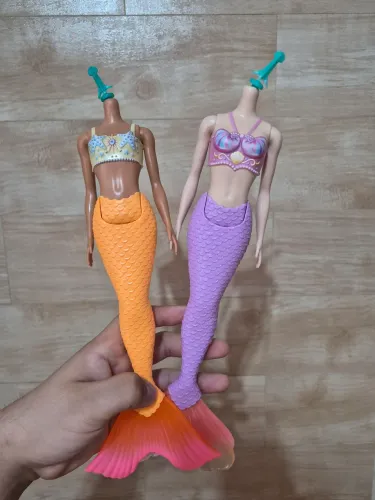 2 corpo boneca sereia Barbie