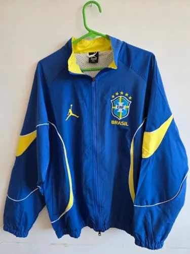 jaqueta brasil jordan azul
