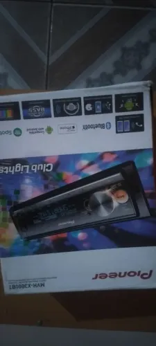 Toca cd pioneer MVH- X3000BT Bluetooth e pega pelo aplicativo tbm no celular ou Tablet 