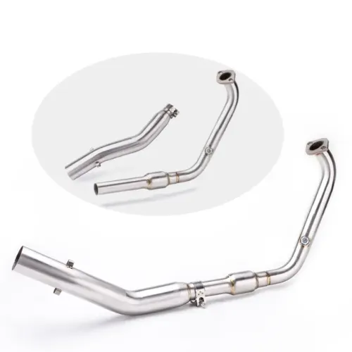 Coletor Full Yamaha R15 Para Ponteira Esportiva 51mm Sistema Escape