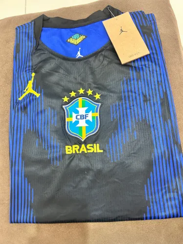 Camisa do Brasil Torcedor AZUL Masculina COPA DO MUNDO 2026