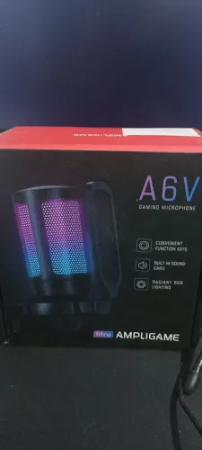 Microfone gamer de mesa fifine v6 abaixo do preço