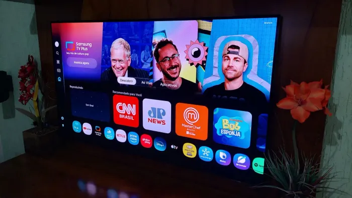TV SAMSUNG OLED 4K 144Hz 55" modelo S90F estado de nova.