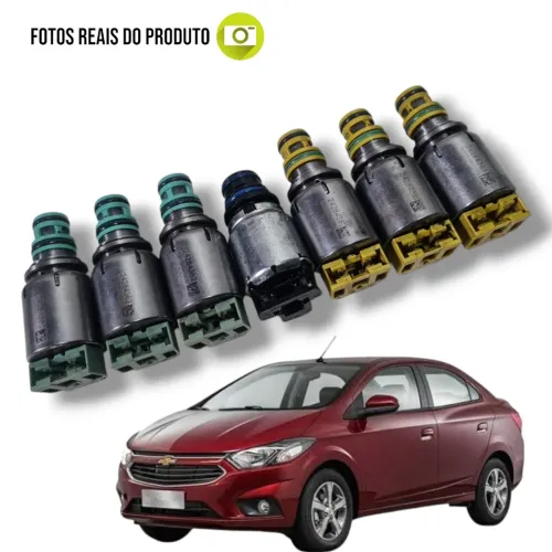 Kit Válvula Solenóide Fluxo Câmbio Aut. Onix/prisma 1.4 2018