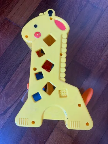 Girafa fisher price brinquedo infantil