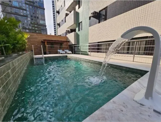 Apartamento 3 qtos à venda em Tambaú. Excelente localização condominio com área de lazer .