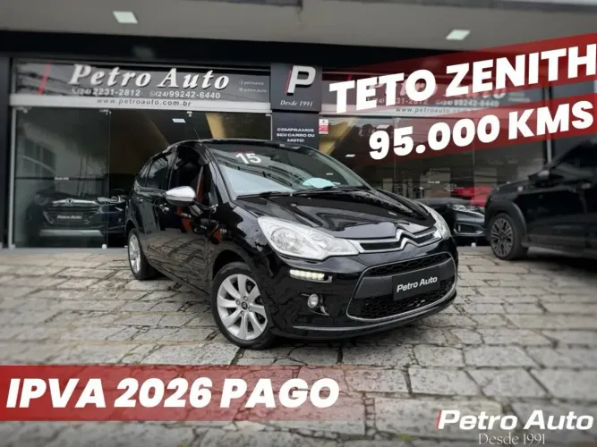 Citroen C3 Exclusive 1.5 Flex 8V 5P Mec. 2015