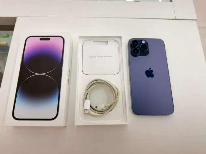 iPhone 14 Pro Max 256gbs ( ANATEL)  IMPECÁVEL. Ac Cartão 